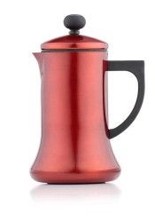 CHOCOLATERA DE ALUMINIO ROJO 1 L