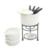 SET DE FONDUE DE CERÁMICA FARBERWARE