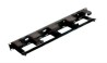 Belden Organizador Horizontal de Cables, 1U, Negro
