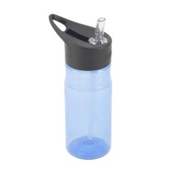 BOTELLA PARA AGUA AZUL. 500 ML.