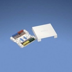 Panduit Panel de Parcheo de 12 Puertos, Blanco