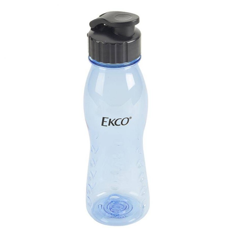 BOTELLÍN AZUL CON TAPA 600ML