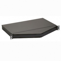 Panduit Caja para Adaptadores de Fibra Óptica, hasta 4 Paneles, Negro
