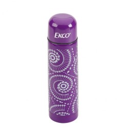 TERMO BALA MORADO ESPIRAL. 500ML