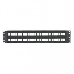 Panduit Panel de Parcheo de 48 Puertos, 2RU, Negro