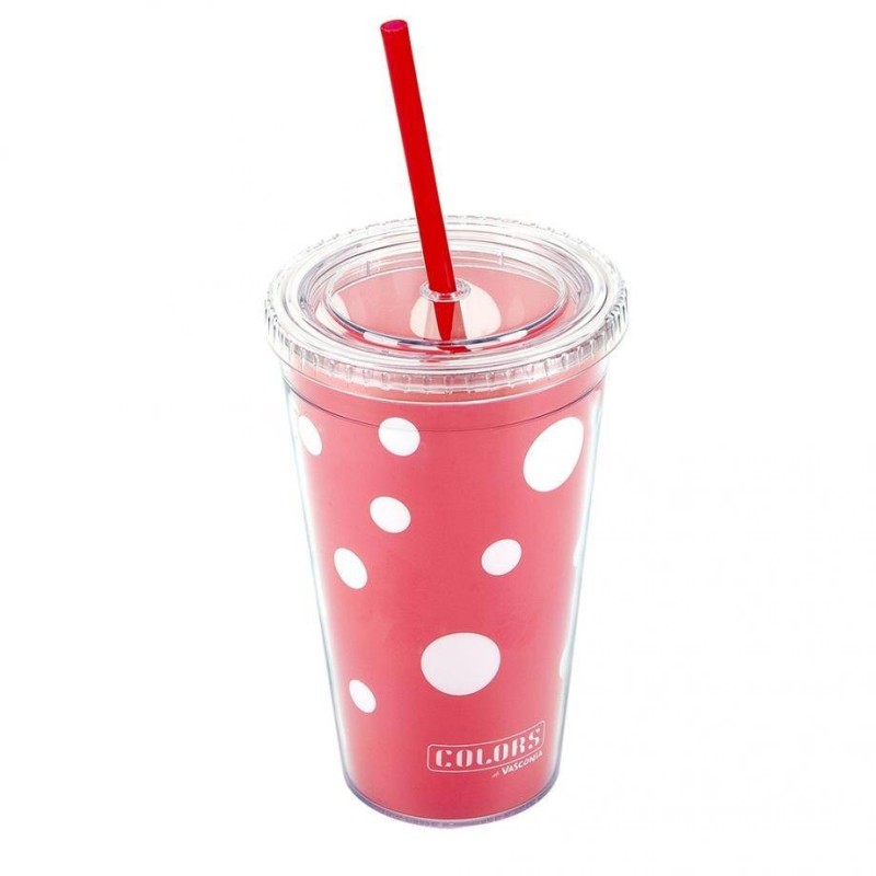 VASO POLKA DOTS 473ML