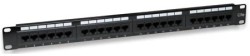 Intellinet Panel de Parcheo Cat5e, 1U, 24 Puertos