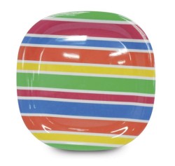 PLATO CUADRADO VIVANT RAYAS. 24CM
