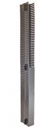 North System Organizador de Cables Vertical, 42U, Negro