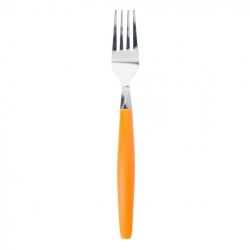 CUBIERTOS CANASTA NARANJA. 16PZAS