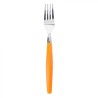 CUBIERTOS CANASTA NARANJA. 16PZAS