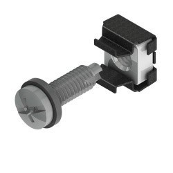 NCS Jaguar Kit de Tuercas para Rack NCS-CN2-50, Calibre 14, 50 Piezas