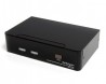 StarTech.com Switch KVM de 2 Puertos DVI con Hub USB 2.0 y Audio