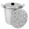 VAPORERA CON TAPA DE ALUMINIO. 34CM.