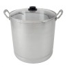 VAPORERA CON TAPA DE VIDRIO. 34CM