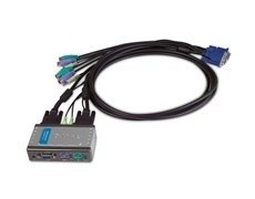 D-Link Ethernet Switch KVM-121, 2 Puertos