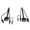 Tripp Lite Juego de Cables de 1.83 Metros para KVM's Seguros B002-D...