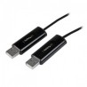 StarTech.com Cable Switch KVM SVKMS2, USB, 1.8 Metros, Negro