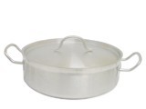 BUDINERA CON TAPA ACERO INOX 26 CMS