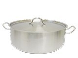 BUDINERA CON TAPA ACERO INOX 32 CMS