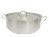 BUDINERA CON TAPA ACERO INOX 32 CMS