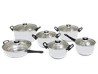 BATERIA 12 PZAS. ACERO INOXIDABLE