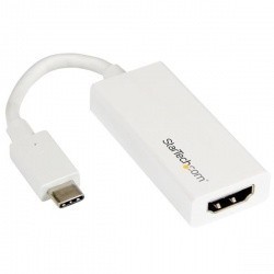 StarTech.com Adaptador de Video USB 3.1 C - HDMI, Blanco