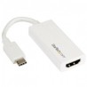 StarTech.com Adaptador de Video USB 3.1 C - HDMI, Blanco