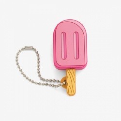 Mustard Adaptador Lolly 3.5mm Macho - 2x 3.5mm Hembra, Naranja Rosa