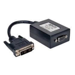 Tripp Lite Adaptador DVI-D Macho - VGA Hembra, Negro