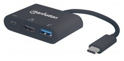 Manhattan Adaptador USB C Macho
