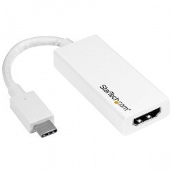 StarTech.com Adaptador USB-C Macho - HDMI Hembra, Blanco
