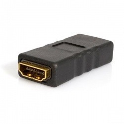 StarTech.com Adaptador HDMI Hembra - Hembra, Negro
