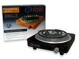 PARILLA SENCILLA CON TERMOSTATO 650W ROJA MOD PB 05 ANFORA