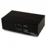 StarTech.com Switch Automático de Video VGA de 2 Puertos, 2 Salidas...