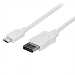 StarTech.com Cable USB-C Macho - DisplayPort Macho, 1.8 Metro, Blanco