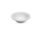 PLATO ENSALADA 5 MELAMINA BLANCA DIAMANTE
