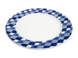 PLATO PANDO 28 CM TEJIDO ROMBOS MOD PL1241552824(24)