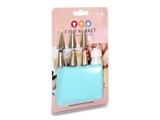 BOQUILLAS PARA DECORAR PASTEL CON BOLSA DE SILICON MOD. AK05