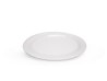 PLATO OVALADO 14 MELAMINA BLANCA DIAMANTE