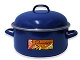 CACEROLA 26 CMS PELTRE DURACERO AZUL