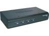 Trendnet Switch KVM TK-423K, USB PS2, 4 Puertos