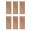 LIJA MADERA 1/3 HOJA 6-PK MIXTO 3M 9019