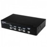 StarTech.com Switch KVM con Audio y Hub USB 2.0, Alámbrico, DVI USB...