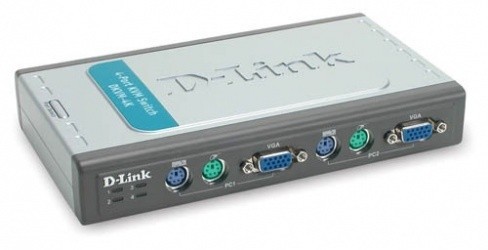 D-Link Switch KVM DKVM-4K, PS2, 4 Puertos