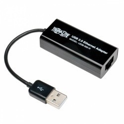 Tripp Lite Adaptador USB A Macho - RJ-45 Hembra, Negro