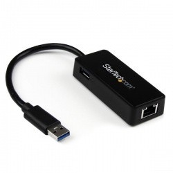 StarTech.com Tarjeta Ethernet Externa USB 3.0, Alámbrico, 1x RJ-45,...