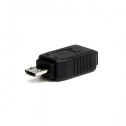 StarTech.com Adaptador Micro USB B Macho - Mini USB B Hembra