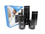 SET 4 CONTENEDORES AI./VIDRIO NEGRO MOD. RCA-054B
