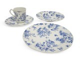 VAJILLA 16 PZAS TOILE BLUE CHELSEA MOD. VC168A040216